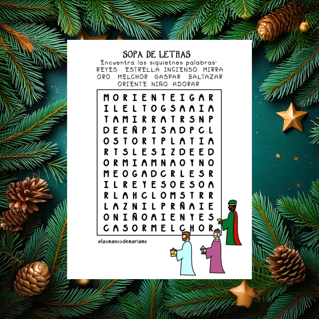 Sopa de Letras Navidad (Versión 2)