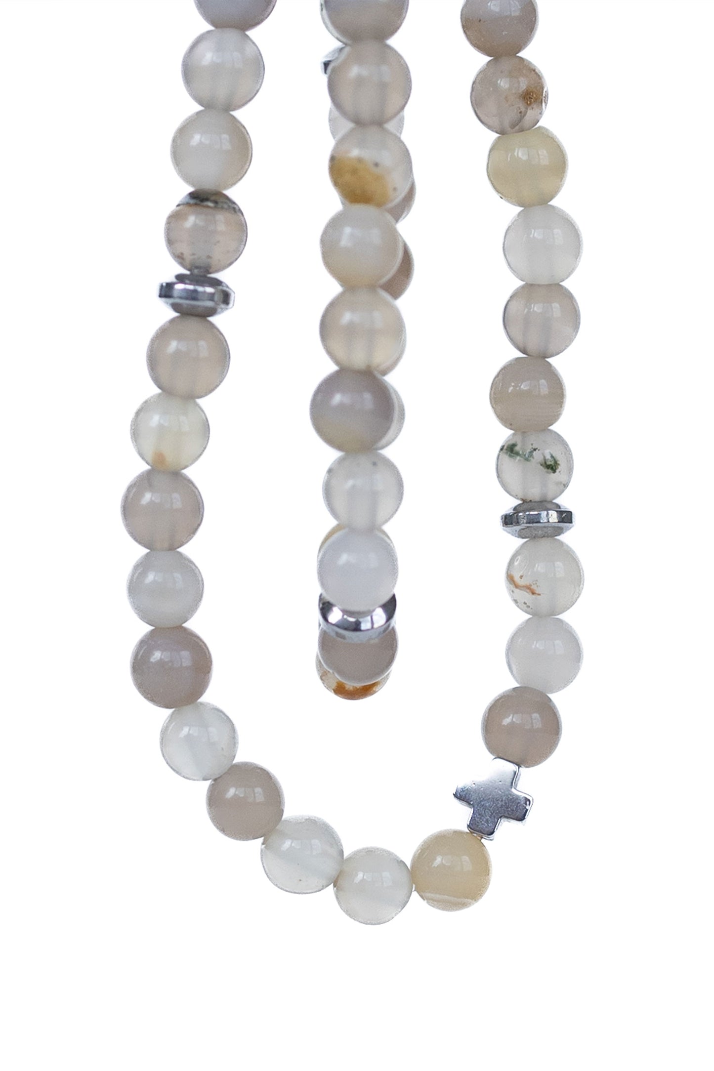 Pulsera de Rosario - Gris