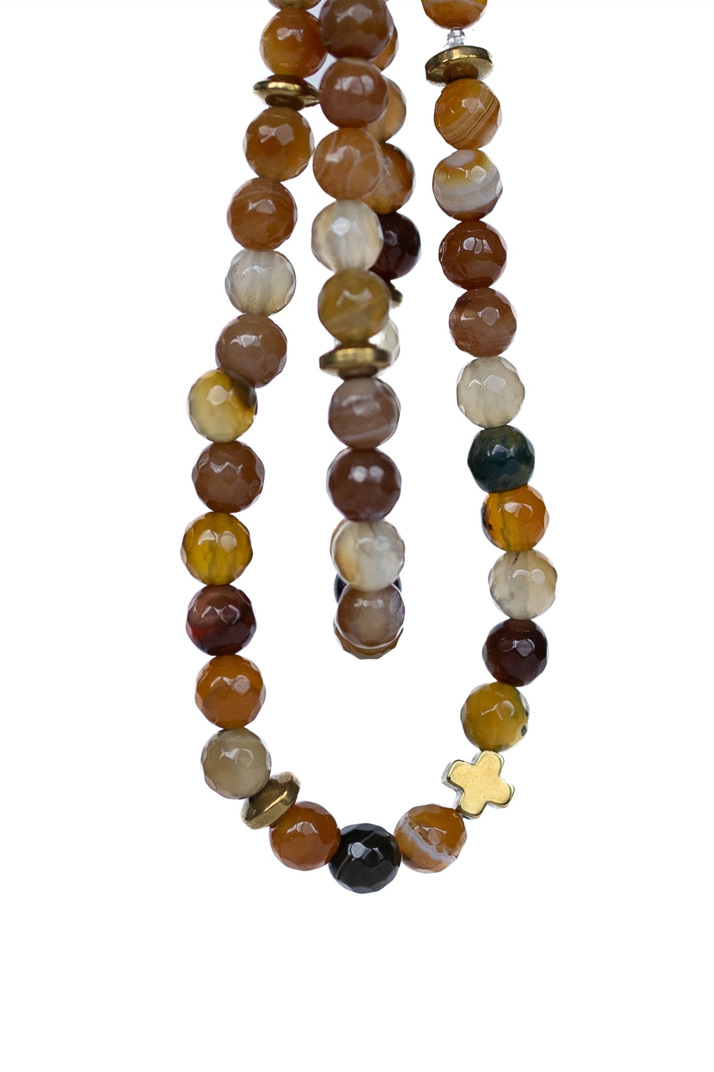 Pulsera de Rosario - Café