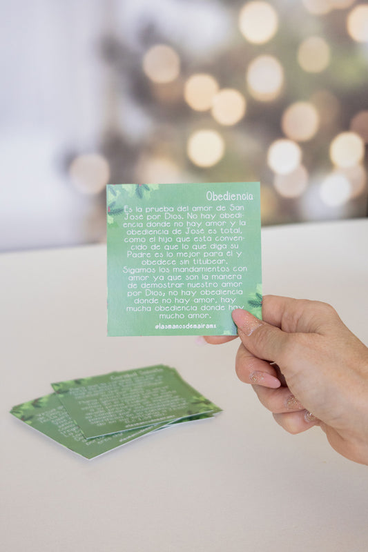 Imitando las Virtudes de José y María