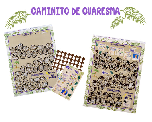 Caminitos de Cuaresma para Niños